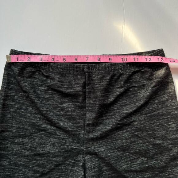 Urban Outfitters High Rise Shorts Gray Size M Marled Knit Cotton Spandex - Picture 5 of 9